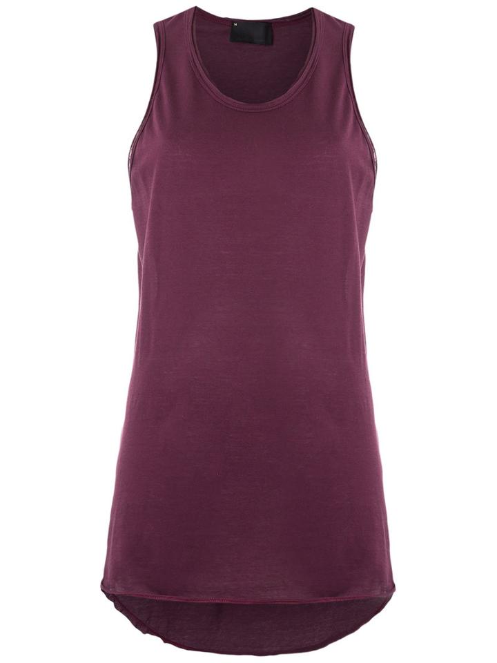 Andrea Bogosian - Tank Top - Women - Cotton - G, Pink/purple, Cotton