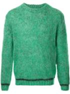 08sircus Contrast Stripe Jumper - Green