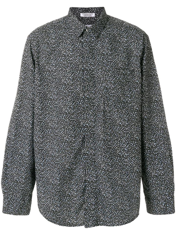 Engineered Garments Micro Print Shirt - Black