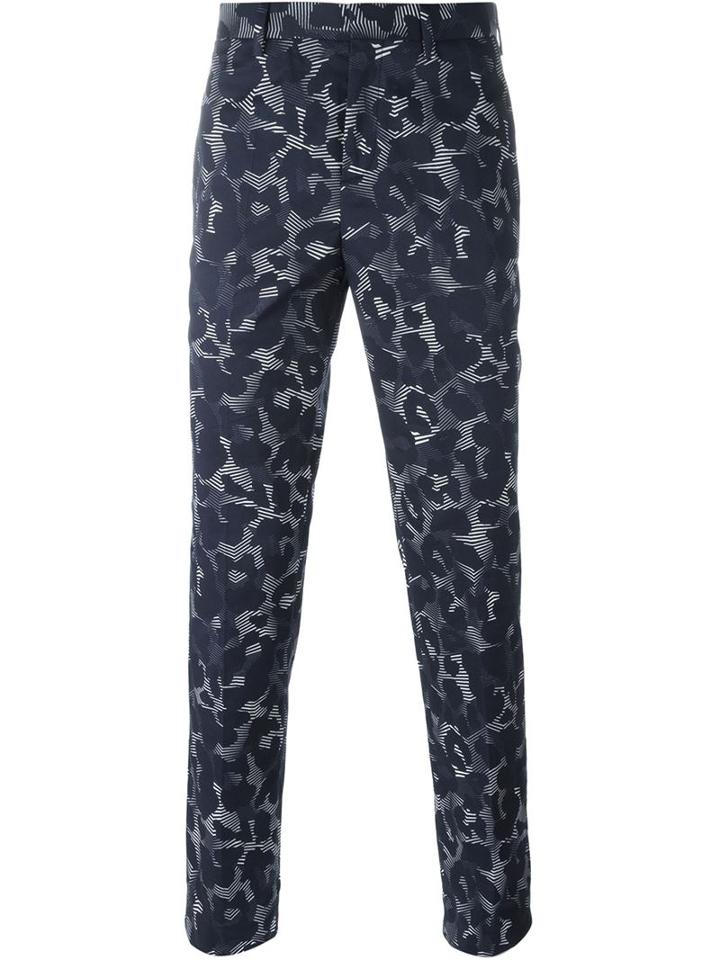 Neil Barrett Abstract Print Trousers