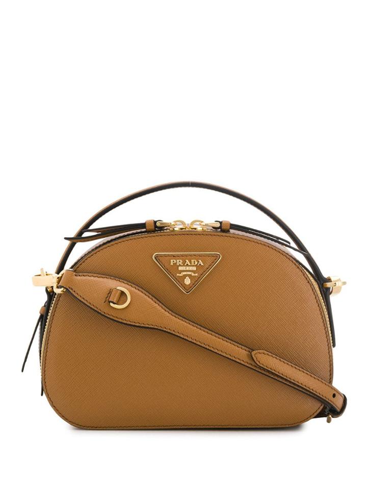 Prada Odette Crossbody Bag - Brown