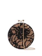 Tadashi Shoji Round Clutch Bag - Black