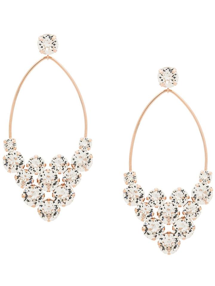 Isabel Marant Embellished Hoop Earrings - Gold