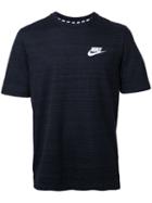 Nike Logo Print T-shirt, Men's, Size: Small, Black, Cotton