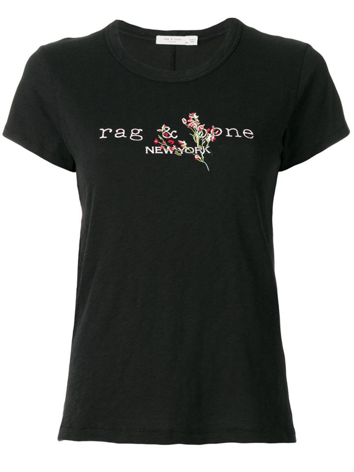Rag & Bone Bouquet T-shirt - Black