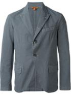 Barena Two Button Blazer, Men's, Size: 46, Grey, Cotton/elastodiene/polyamide