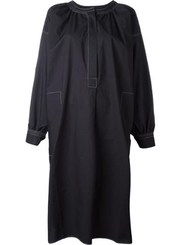 Sofie D Hoore Dolphin Dress, Women's, Size: 36, Black, Cotton