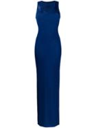 Alexandre Vauthier Sleeveless Maxi Dress - Blue
