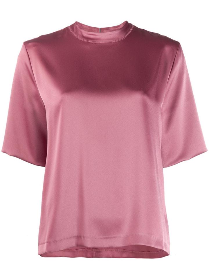 Nanushka Kaden Rose Top - Pink