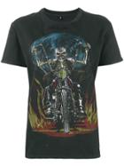 R13 Printed Skeleton T-shirt - Black