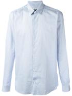 Z Zegna Classic Shirt, Men's, Size: 40, Blue, Cotton