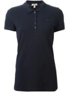 Burberry Brit Classic Polo Shirt, Women's, Size: Xs, Blue, Cotton/spandex/elastane