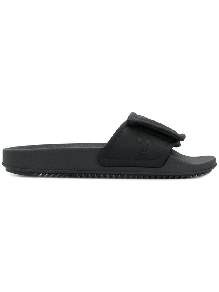 Rick Owens Drkshdw Velcro Slides - Black