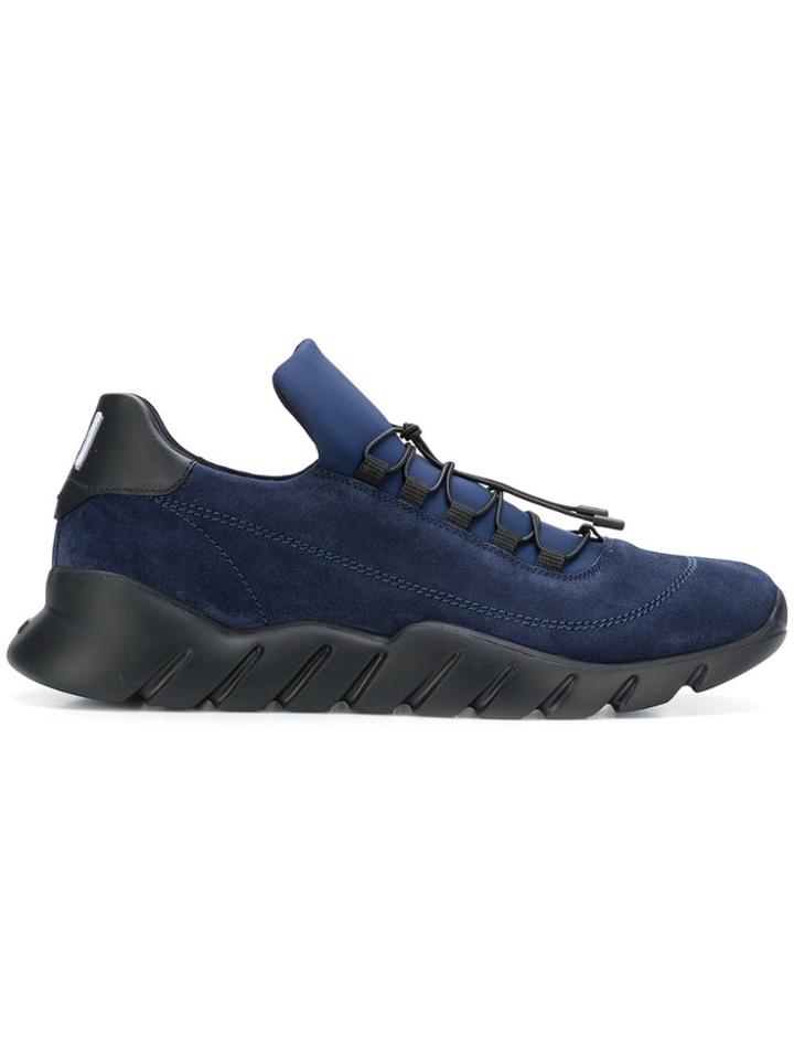 Fendi Fendi - Man - Running Logo Back - Blue