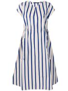 Sofie D'hoore Striped Flared Dress - White