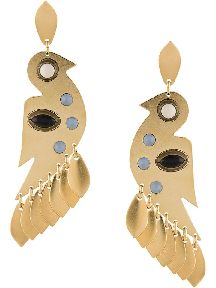 Isabel Marant Birdy Earrings - Gold