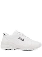 Versace Jeans Couture Logo Print Chunky Sneakers - White