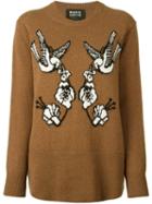 Markus Lupfer 'birdland' Jumper, Women's, Size: Small, Brown, Wool