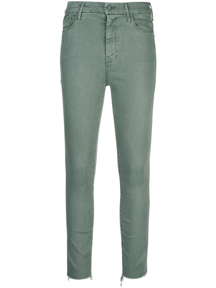 Mother Skinny-fit Jeans - Green