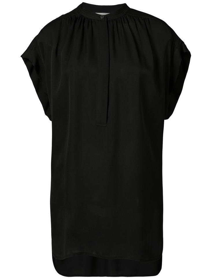 Vince - Loose Top - Women - Silk - S, Black, Silk