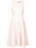 Lela Rose Flared Dress - Nude & Neutrals