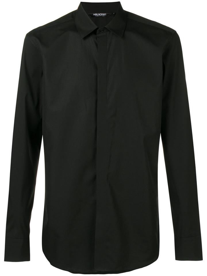 Neil Barrett Slim Fit Tailored Shirt - Black