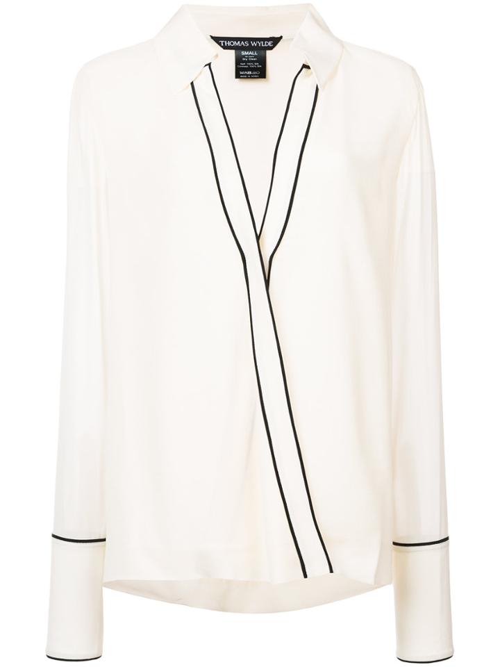 Thomas Wylde Perfection Blouse - Nude & Neutrals