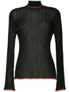 Ellery Thin Knit Sweater - Black