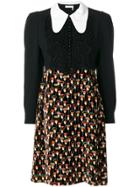 Chloé Swirl Guipare Dress - Black