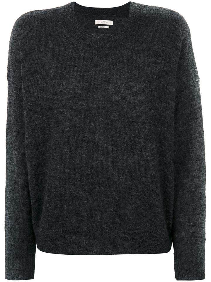Isabel Marant Étoile - Difton Pullover - Women - Acrylic/polyamide/mohair/alpaca - 38, Grey, Acrylic/polyamide/mohair/alpaca