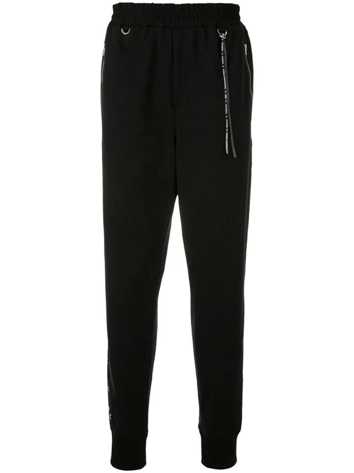 Mastermind World Skull Tape Jersey Trousers - Black