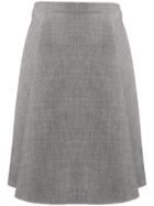 Ports 1961 A-line Flared Skirt - Grey