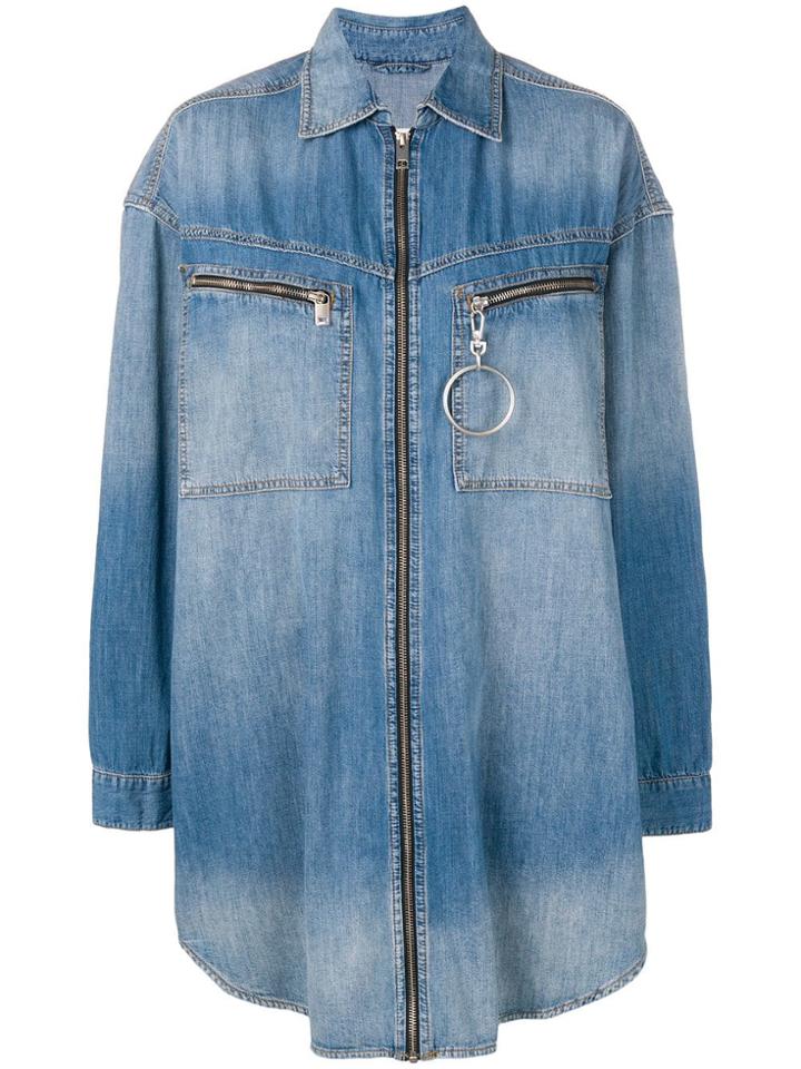 Diesel Oversized Denim Shirt - Blue
