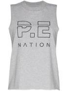 P.e Nation Throw In The Towel Vest - Grey
