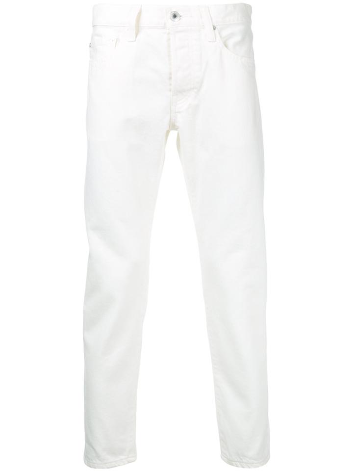 Red Card - Cropped Jeans - Men - Cotton - 33, White, Cotton