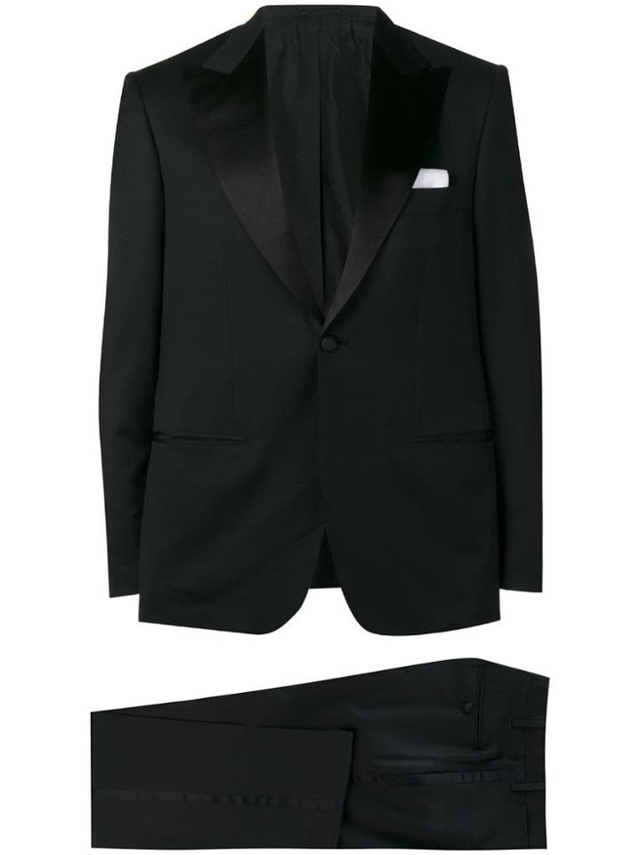 Kiton Classic Dinner Suit - Black