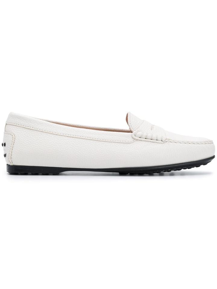 Tod's Slip-on Moccasins - White