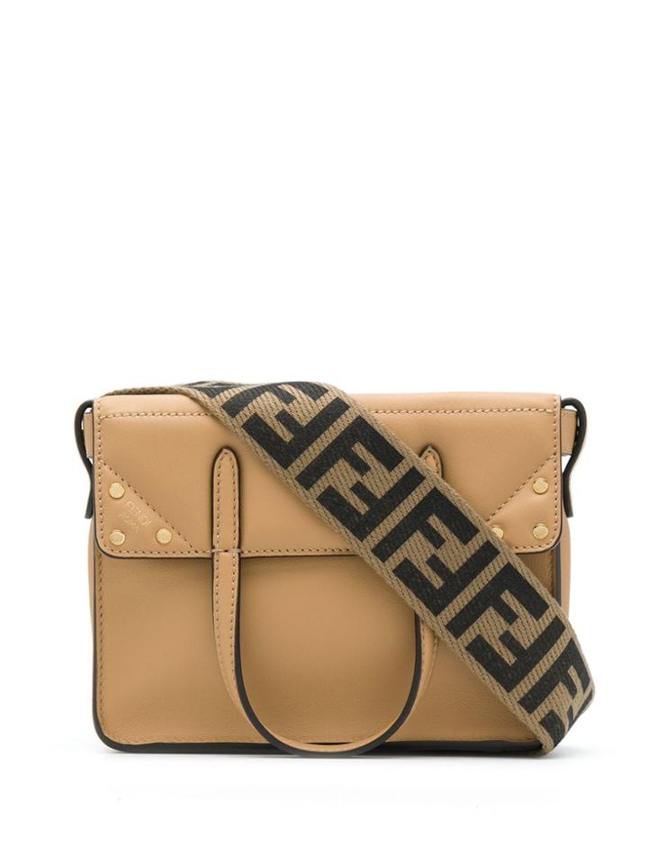 Fendi Fendi Flip Mini Handbag - Neutrals
