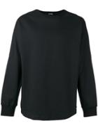 Raf Simons - Crew Neck Top - Men - Cotton - S, Black, Cotton