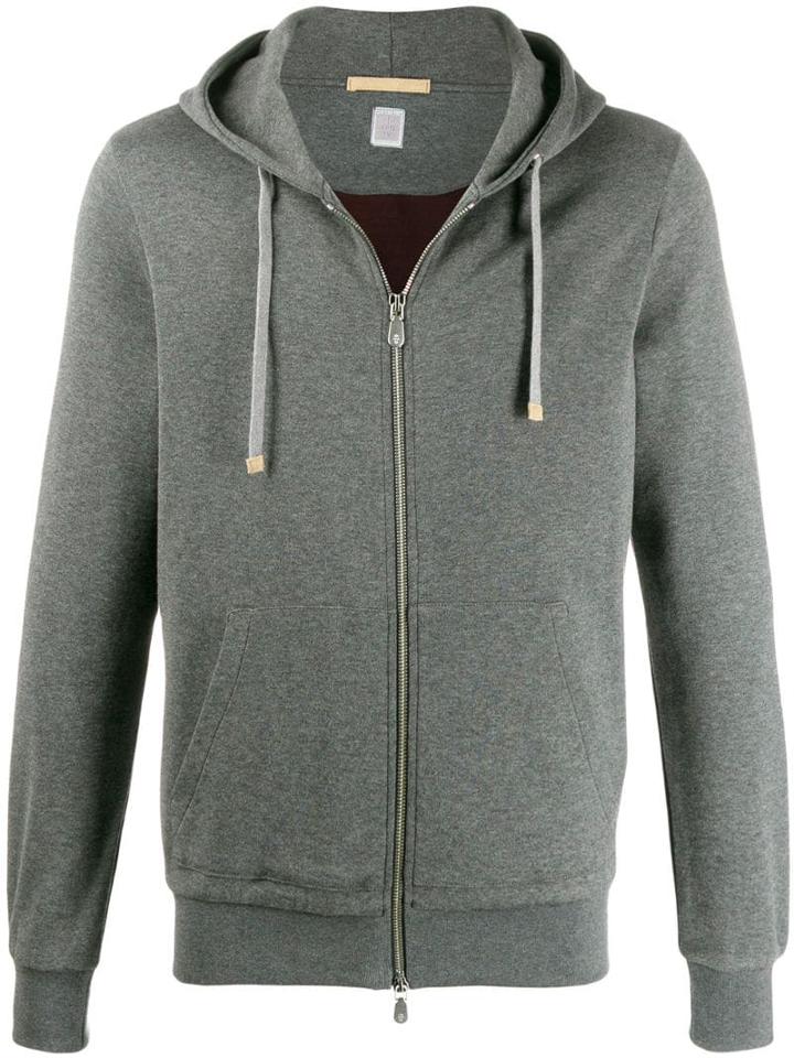 Eleventy Hooded Sweatshirt - Grey