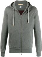Eleventy Hooded Sweatshirt - Grey