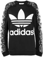 Stella Mccartney Lace Detail Sweatshirt - Black