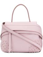 Tod's Small Wave Tote - Pink & Purple