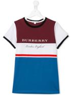 Burberry Kids - Striped T-shirt - Kids - Cotton - 14 Yrs, Boy's