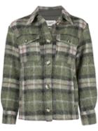 Isabel Marant Étoile Plaid Shirt Jacket - Green