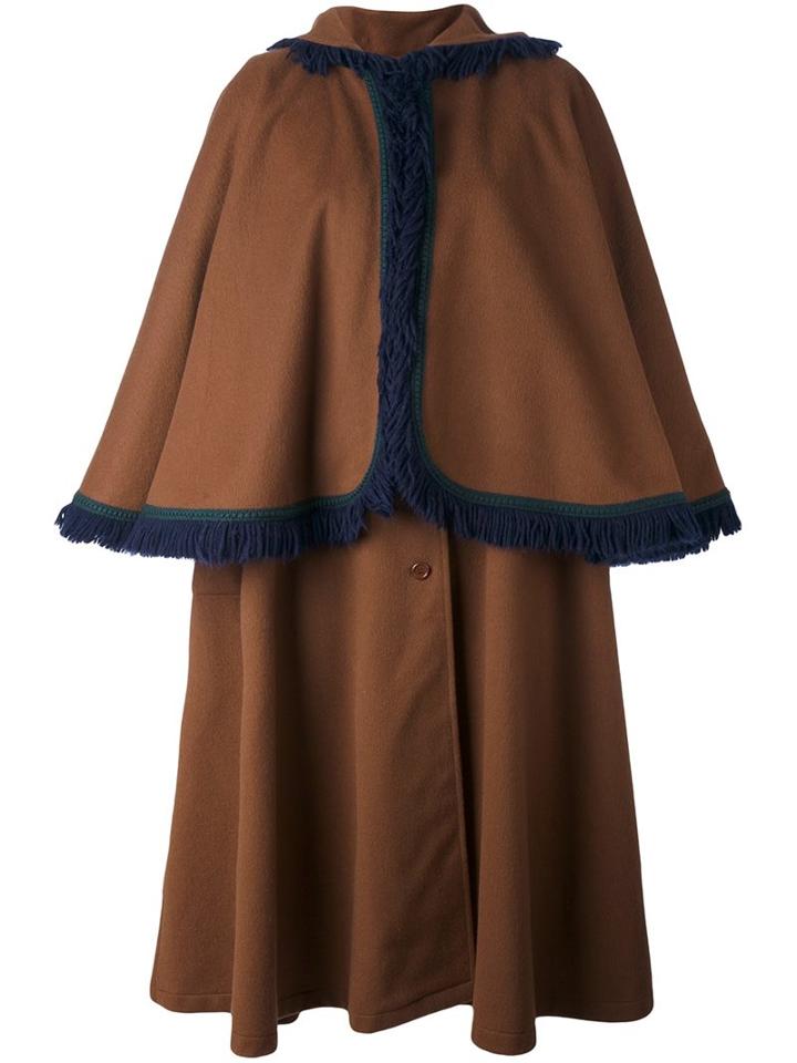 Yves Saint Laurent Vintage Cape Sleeve Coat