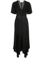 A.l.c. Belted Midi Dress - Black