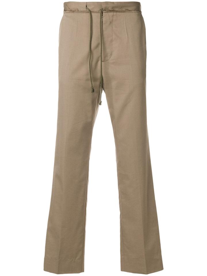 Maison Margiela Straight-leg Trousers - Neutrals