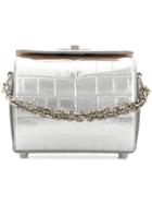 Alexander Mcqueen Box Bag 19 - Grey