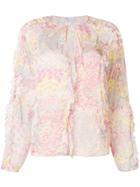 Red Valentino Star Print Blouse - Pink